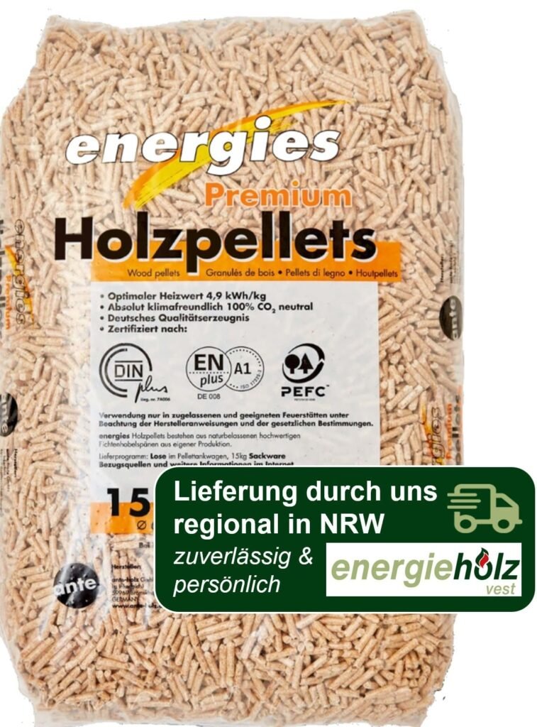 energies – Holzpellets auf Palette