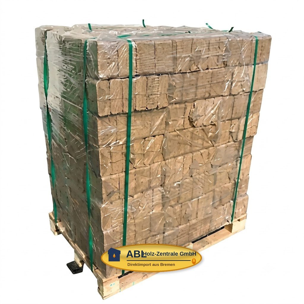 Holzbriketts “RUF” 960kg aus Hart/ Nadelholz