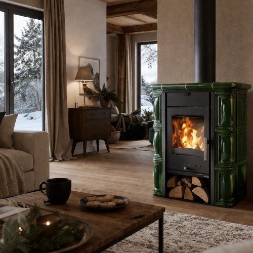 Kaminofen Haas und Sohn TIROL C 6 kW – Bild 3