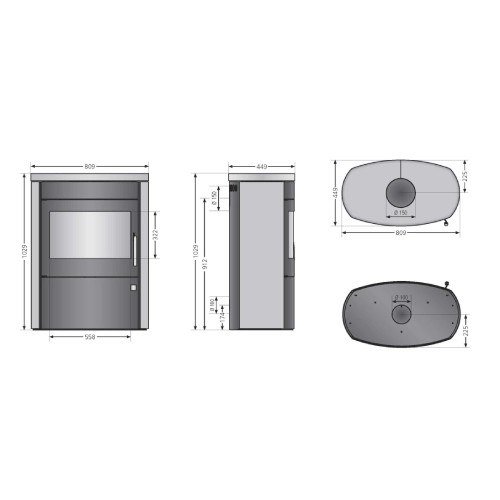 Kaminofen Justus Agero 2.0 | 7 kW – Bild 4