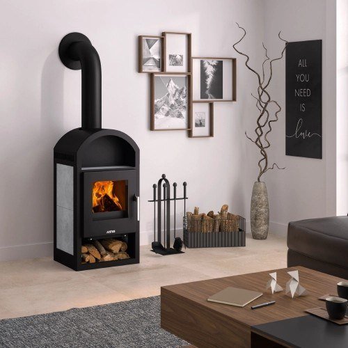 Kaminofen Justus Vegas 6 kW Specksteinkeramik – Bild 3