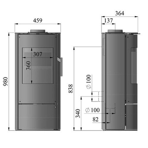 Kaminofen Morsoe 4043 | 5 kW – Bild 5