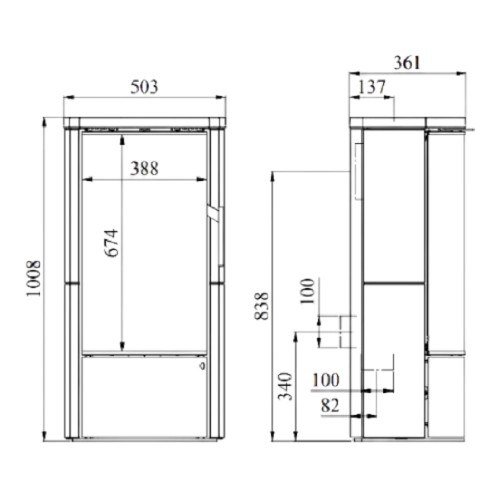 Kaminofen Morsoe 4143 | 5 kW – Bild 5