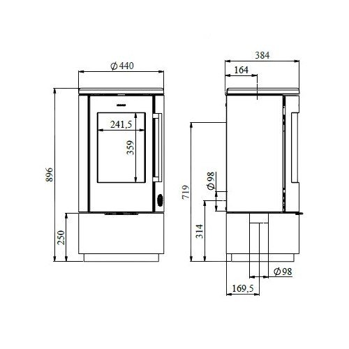 Kaminofen Morsoe 7340 | 4,3 kW – Bild 3