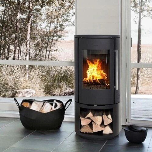 Kaminofen Morsoe 7343 | 4,3 kW mit Holzfach – Bild 4
