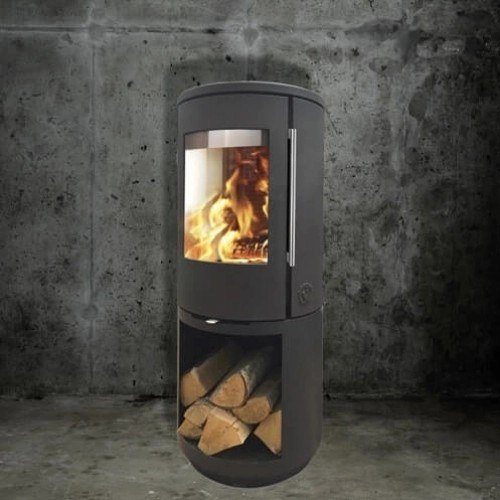 Kaminofen Morsoe 7393 | 4,3 kW mit Holzfach – Bild 2