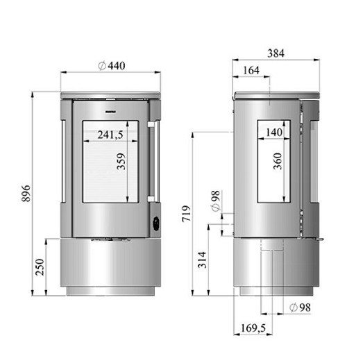 Kaminofen Morsoe 7440 | 4,3 kW – Bild 5