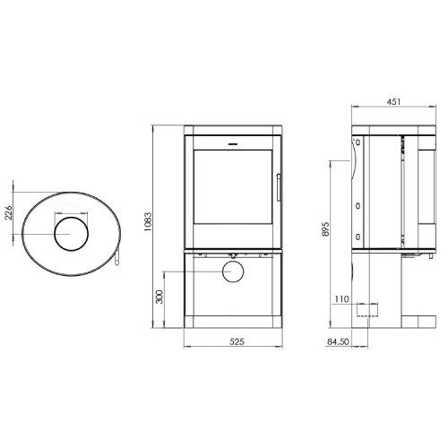 Kaminofen Morsoe 8643 | 8,9 kW – Bild 6