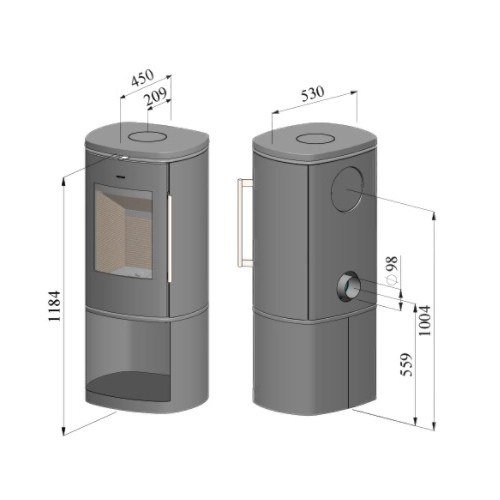 Kaminofen Morsoe 8893 | 6,3 kW – Bild 3