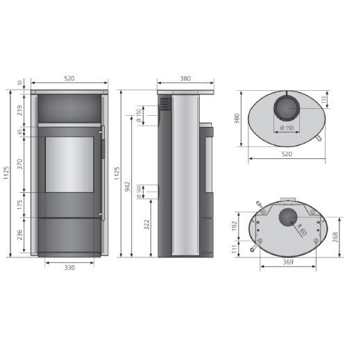 Kaminofen Oranier Polar Neo 4 | 5 kW – Bild 3