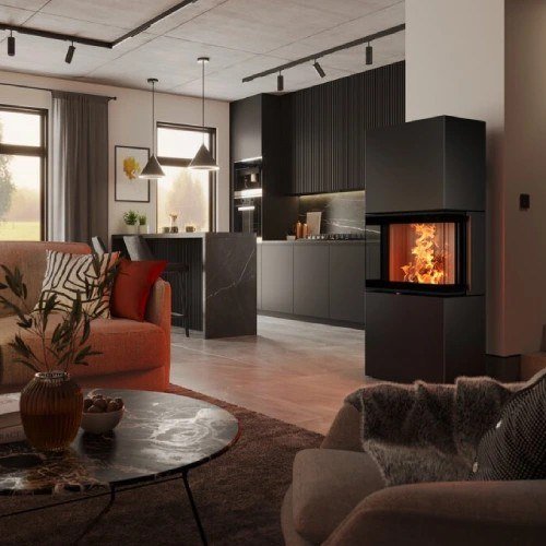 Kaminofen Spartherm Largo L Steel 8,8 kW – Bild 2