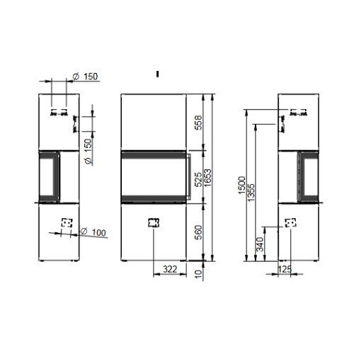 Kaminofen Spartherm Largo L Steel 8,8 kW – Bild 3