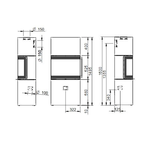Kaminofen Spartherm Largo S Steel 8,8 kW – Bild 3