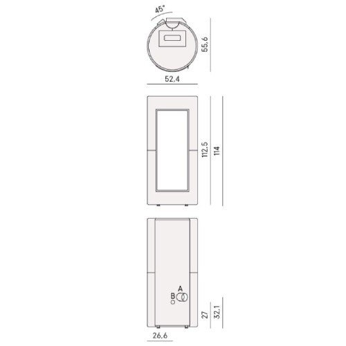 Pelletofen Cadel Shell 9 Ps 9,1 kW – Bild 6