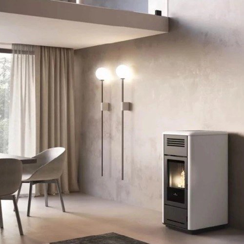 Pelletofen Edilkamin Milla H 15 Evo 14,8 kW wasserführend – Bild 2
