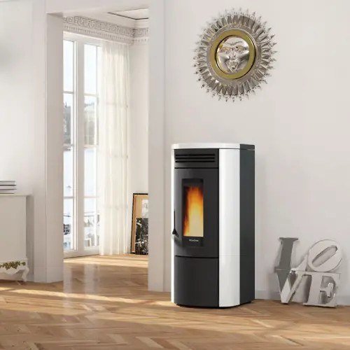 Pelletofen La Nordica Extraflame Costanza Idro 5.0 | 16 kW wasserführend – Bild 2