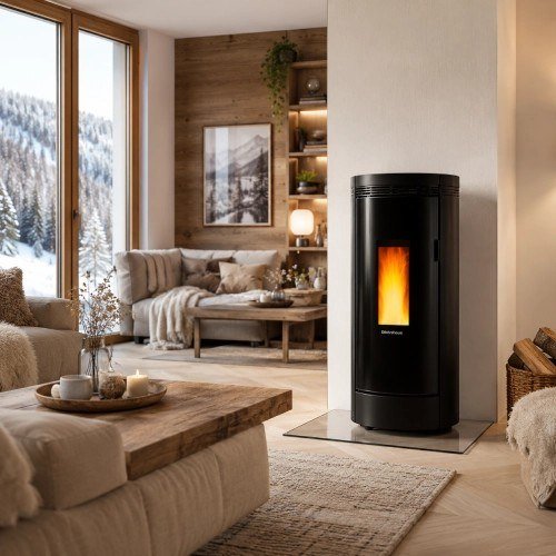 Pelletofen La Nordica Extraflame Debby Plus Evo 9 kW – Bild 2