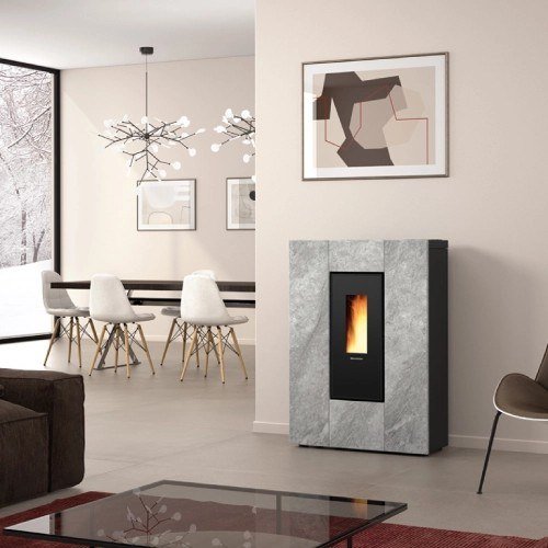 Pelletofen La Nordica Extraflame Marilena Plus Petra 5.0.16 | 8 kW – Bild 2