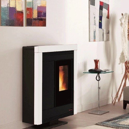 Pelletofen La Nordica Extraflame Souvenir Plus Steel 5.0 | 10 kW – Bild 2