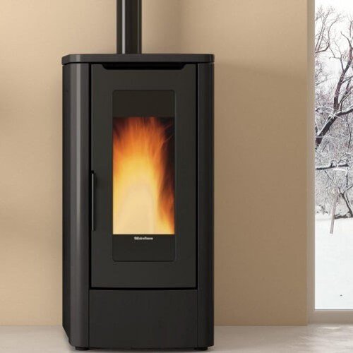 Pelletofen La Nordica Extraflame Teorema Plus 5.0 | 12 kW – Bild 2