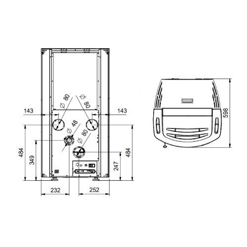 Pelletofen La Nordica Extraflame Terry Plus 12,1 kW – Bild 4
