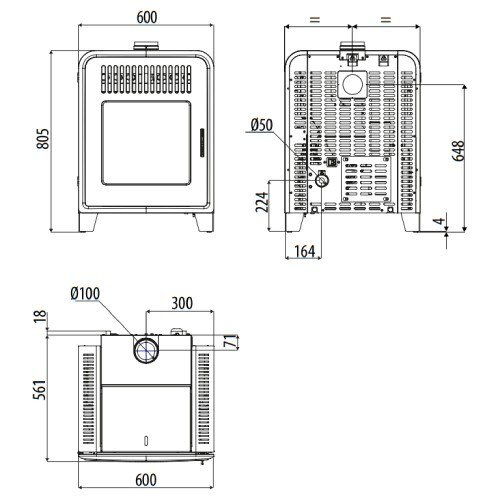Pelletofen MCZ CUTE Air 8 M1+ 8 kW – Bild 5