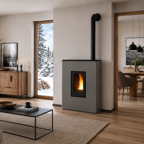 Pelletofen RED Hoya Multiair 8 XUP! S1 7,8 kW – Bild 2